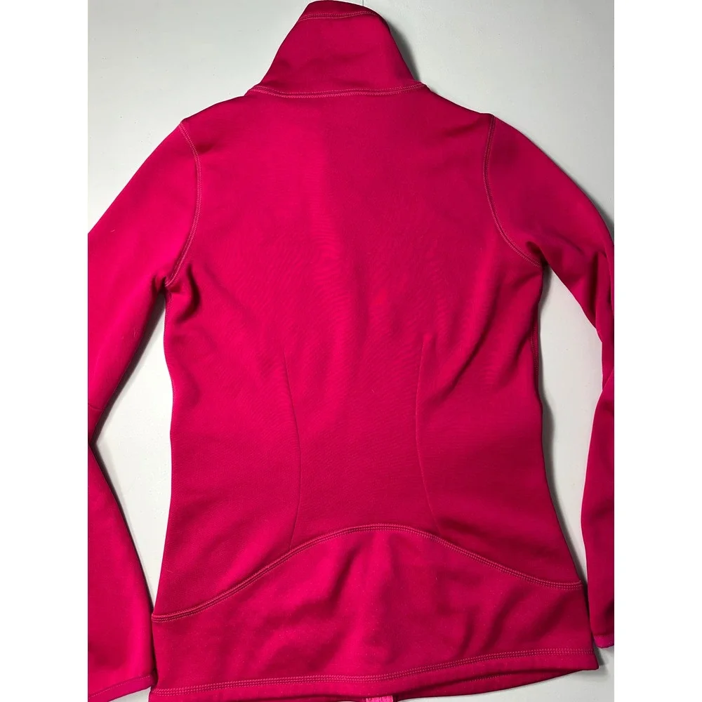 Nike Golf Tour Performance Therma-FIT Full Zip Fleece Jacket Pink Womens Small
